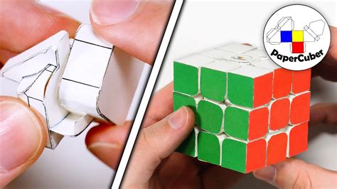 rubiks cubes    paper papercuber youtube