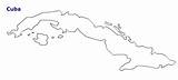 Cuba Islas sketch template