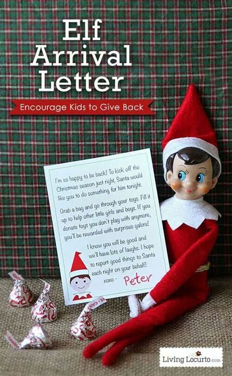 elf intro letter christmas elf elf arrival letter elf arrival