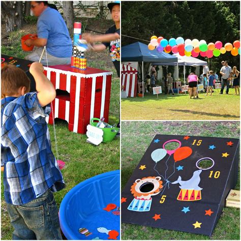 homemade  jill preschool carnival party carnival party