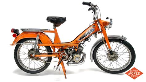 orange motobecane vl  full motor rebuild   variator
