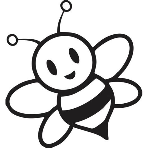 bumble bee template preschool clipart