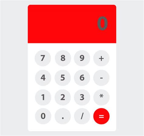 simple calculator  html css  javascript gambaran