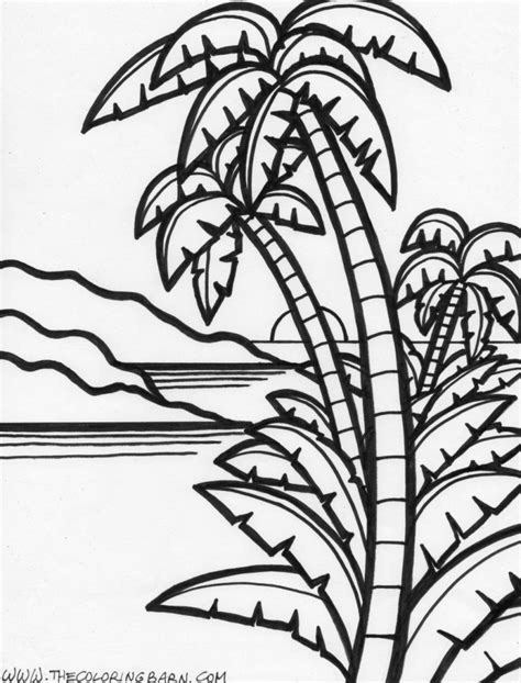island coloring pages  coloring barn