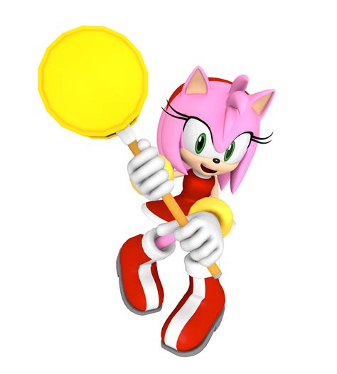 amy rose piko piko hammer attack render  bandicootbrawl  deviantart