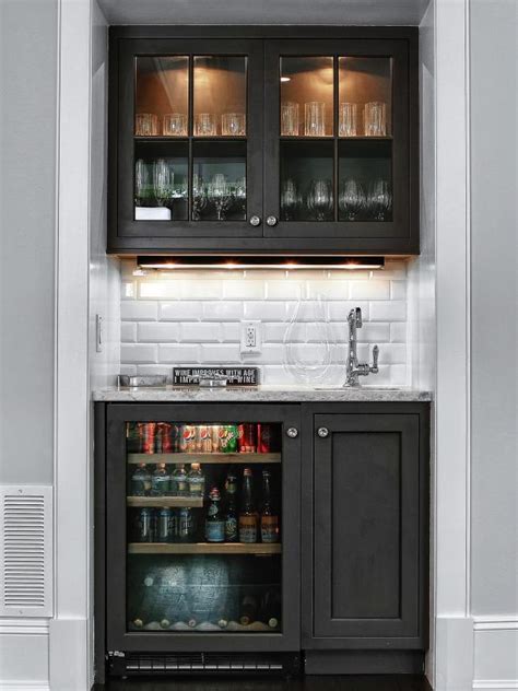 closet wet bar  custom cabinetry hgtv