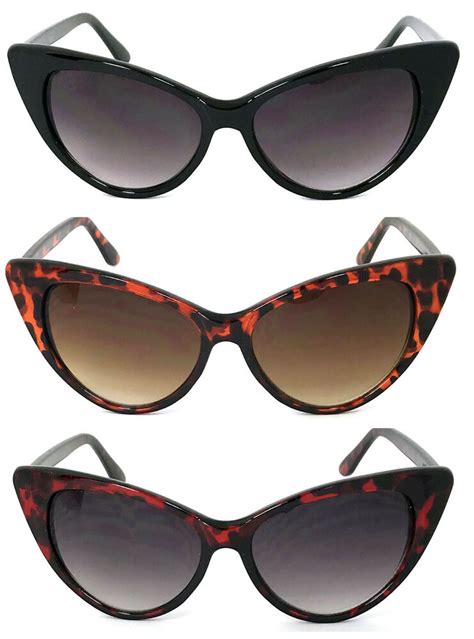 womens 20s classic mod retro vintage style cat eye sunglasses ebay