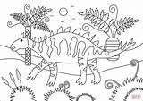 Coloring Gigantspinosaurus Kentrosaurus Dinosaurs Dinosaur Stegozaur Kolorowanki Dinozaury Maiasaura Bear Drukuj sketch template