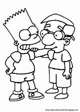 Coloring Pages Simpsons Thesimpsons Printable sketch template