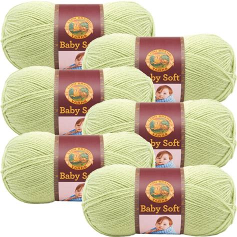 lion brand baby soft yarn sweet pea multipack   walmartcom