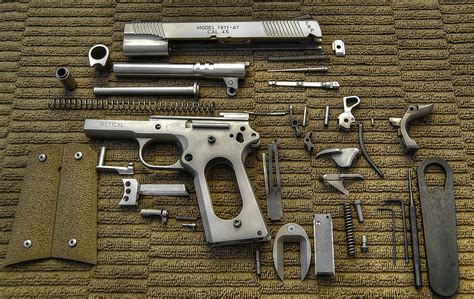 awesome disassembled gun pics armory blog