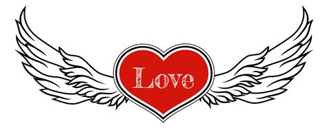heart  wings clipart   cliparts  images