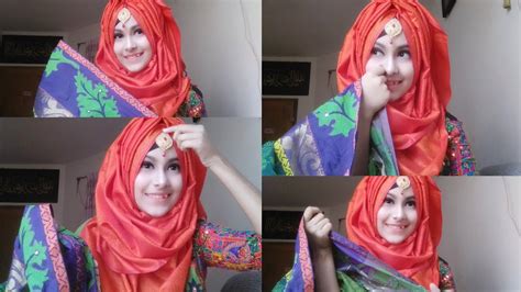 requested hijab tutorial  saree hijab style