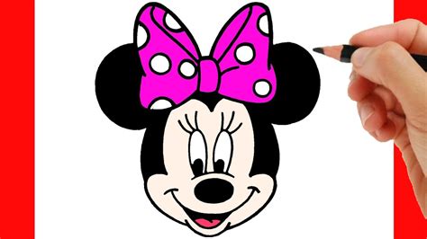 draw minnie mouse youtube