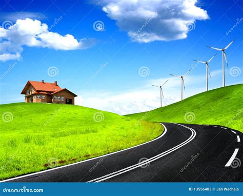 home energy stock image image  cloud asphalt equipment