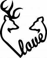 Browning Buck Doe Deer Heart Logo Clipart Silhouette Decal Symbol Vinyl Decals Tattoo Clip Printable Stencil Hook Head Cliparts Vector sketch template