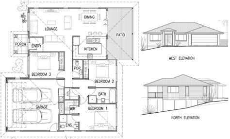 plan elevation home building plans