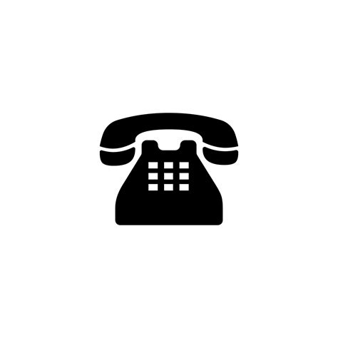 retro phone icon vector art icons  graphics