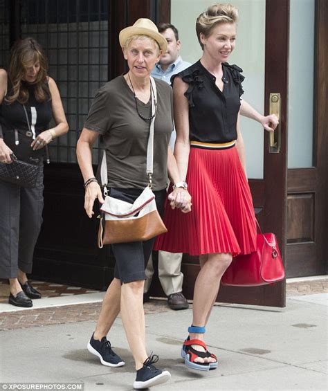 Ellen Degeneres And Portia De Rossi Dress Down In Comfie Togs To Take