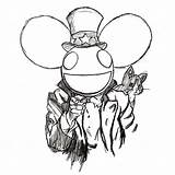 Coloring Daft Punk Pages Deadmau5 Drawings Synonyms List Getcolorings Getdrawings sketch template