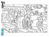 Barbie Skipper Avion Dreamhouse Hellokids Merveilleux Imprimer Rustique Perfecta Largement Soeurs Sleeping sketch template