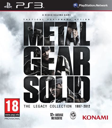 metal gear solid  legacy collection  jeu video