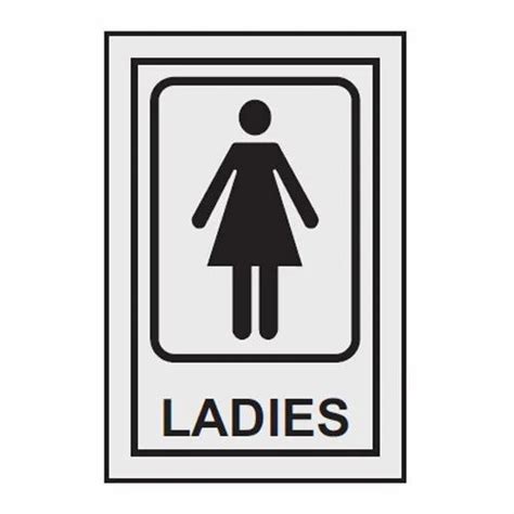 ladies toilet sign  rs piece  delhi id