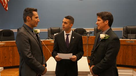 springfield s first same sex marriage held on sunday