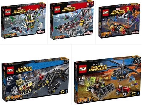 Lego Dc And Marvel Summer Super Hero Sets Listed Over On
