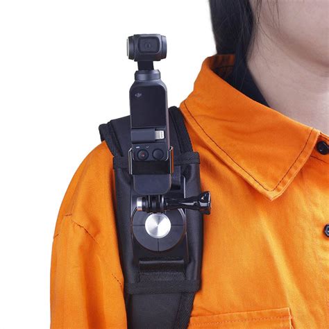 osmo pocket accessories gimbal backpack strap fixed mount adapter  gopro camera dji gimbal