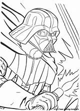 Wars Coloring Star Pages Getdrawings Lightsaber sketch template