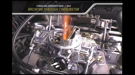troubleshooting backfire  carburetor youtube
