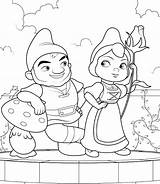 Gnomes Sherlock Disegno sketch template