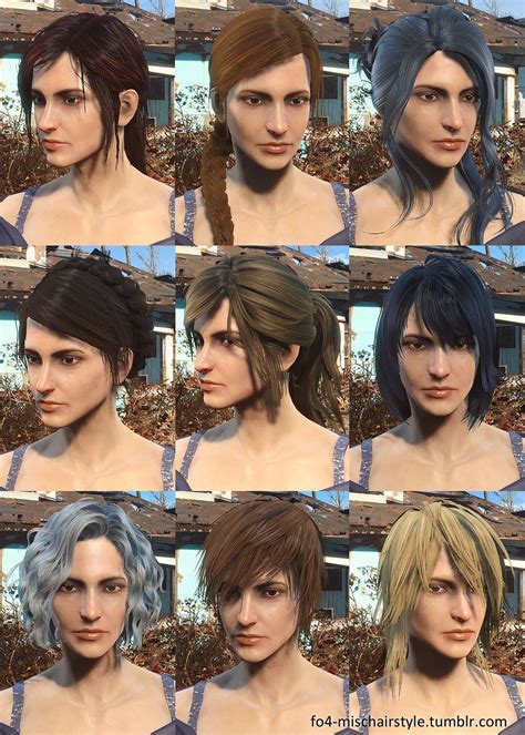 fallout  hairstyle mod hairstyle