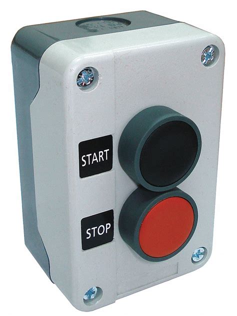dayton push button control station momentary nonc startstop push button  operators