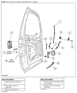 solved    ford door latch diagram  ford  super duty fixya