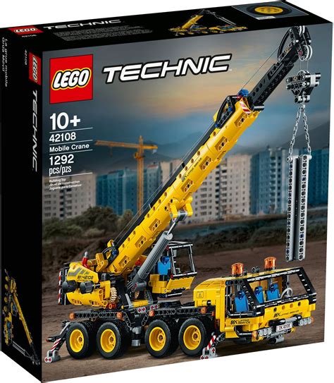 lego technic mobile crane kran lkw klickbricks