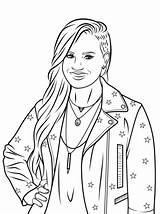 Coloring Pages Celebrity People Demi Lovato Famous Grande Ariana Rihanna Color Carrie Underwood Printable Victorious Justice Print Book Getcolorings Colorings sketch template