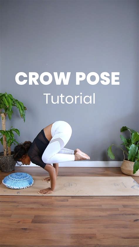 crow pose yoga video  yoga exercises