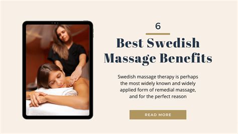 6 Best Swedish Massage Benefits Healthy Lifestyle