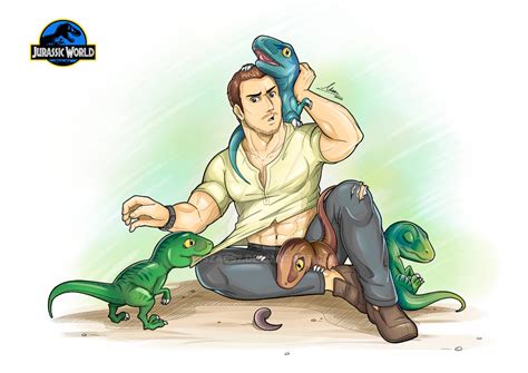 Owen And His Raptors Jurassic World By Iszac87 On Deviantart