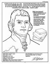 Coloring John Adams Thomas Jefferson George Printable Pages Bush Things Getcolorings Color Kids Presidents Books Library Print Henry Popular sketch template