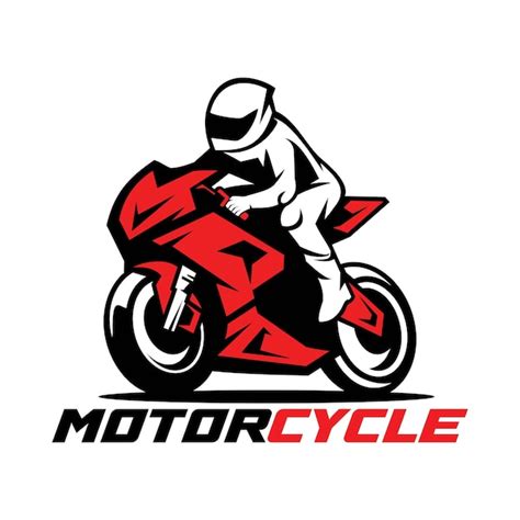 premium vector motorcycle logo vector