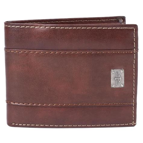 dockers mens leather traveler bifold wallet