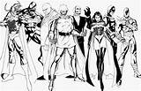 Marvel Coloring Pages Adults Villian Villains Getdrawings Getcolorings Color sketch template
