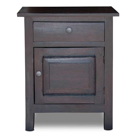 small bed side table narrow bedside table  storage