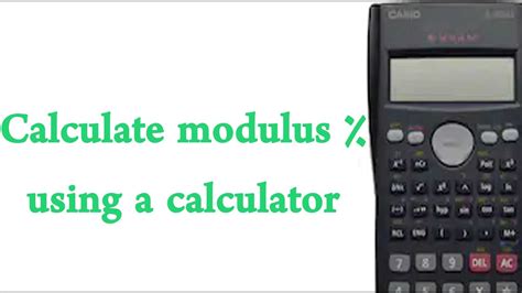 find  modulus   calculator youtube