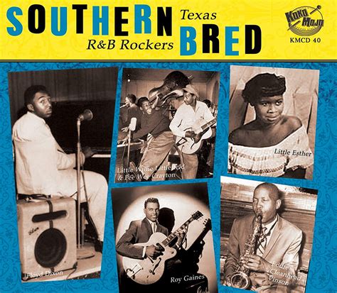 Southern Bred 6 Texas Randb Rockers Various Artists Amazon Fr Musique