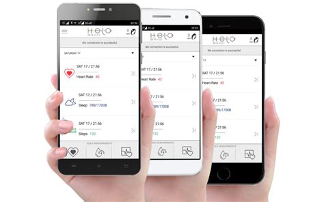 helo comes with a free app to measure and monitor all your
