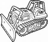 Bulldozer Excavator Tonka Worker 4x4 Jcb Dozer Ausmalen Vervoer Coloriages Traktor Kleurplaten sketch template